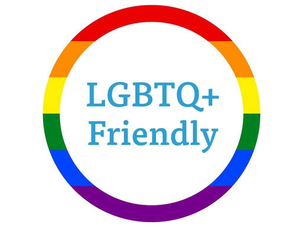 LGBTQ friendly badge